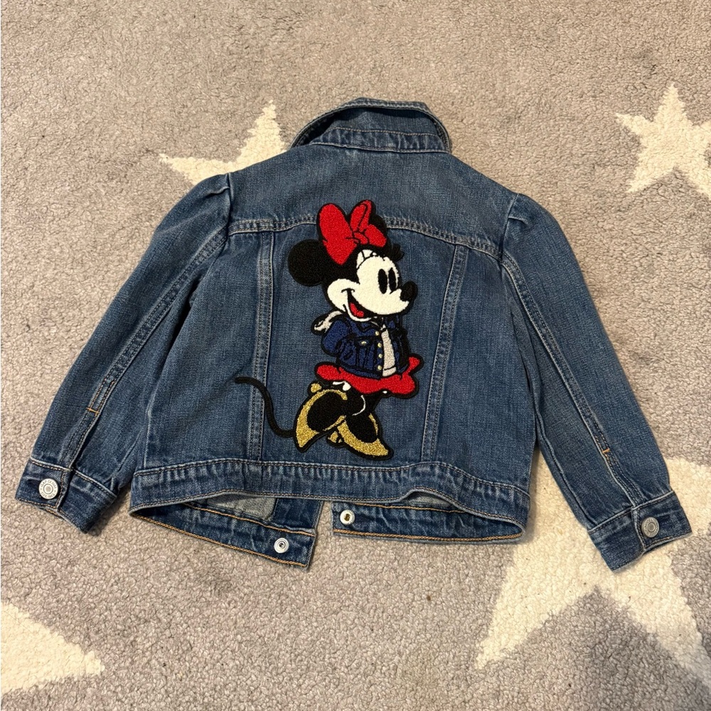 Baby Gap x Disney Kids Denim Jacket with Minnie Mouse